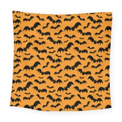 Pattern Halloween Bats  Icreate Square Tapestry (large)