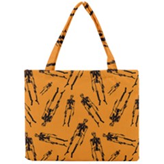 Halloween Skeletons  Mini Tote Bag by iCreate