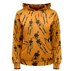 Halloween Skeletons  Women s Pullover Hoodie