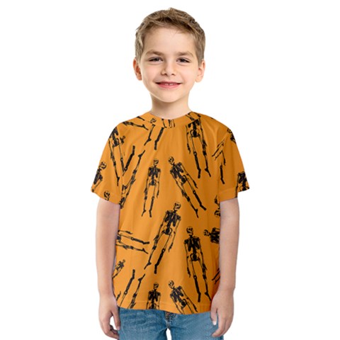 Halloween Skeletons  Kids  Sport Mesh Tee by iCreate