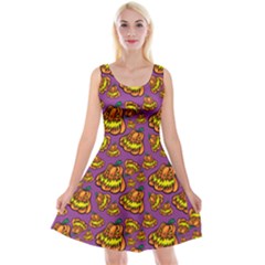 1pattern Halloween Colorfuljack Icreate Reversible Velvet Sleeveless Dress