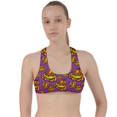 1pattern Halloween Colorfuljack Icreate Criss Cross Racerback Sports Bra