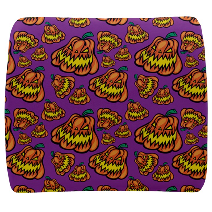 Halloween Colorful Jackolanterns  Back Support Cushion