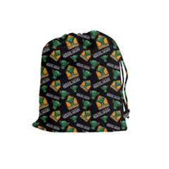 Halloween Ghoul Zone Icreate Drawstring Pouches (large)  by iCreate