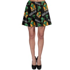 Halloween Ghoul Zone Icreate Skater Skirt by iCreate