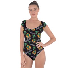 Halloween Ghoul Zone Icreate Short Sleeve Leotard  by iCreate