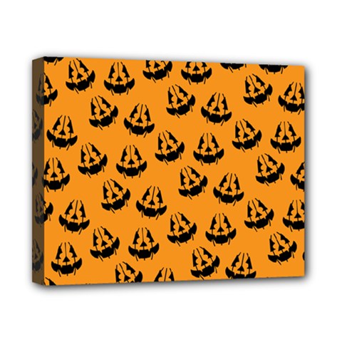 Halloween Jackolantern Pumpkins Icreate Canvas 10  X 8  by iCreate