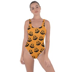 Halloween Jackolantern Pumpkins Icreate Bring Sexy Back Swimsuit