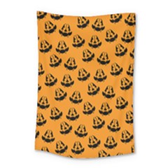 Halloween Jackolantern Pumpkins Icreate Small Tapestry