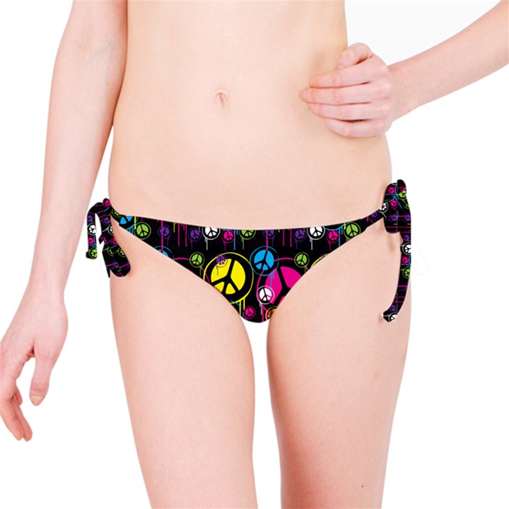 Peace Drips iCreate Bikini Bottom