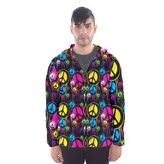 Peace Drips Icreate Hooded Wind Breaker (men)