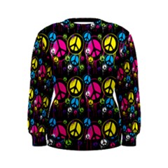 Peace Drips Icreate Women s Sweatshirt