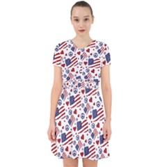 Peace Love America Icreate Adorable In Chiffon Dress by iCreate