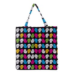 Pattern Painted Skulls Icreate Grocery Tote Bag by iCreate