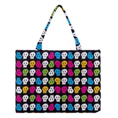 Pattern Painted Skulls Icreate Medium Tote Bag