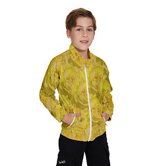 Summer Yellow Roses Dancing In The Season Wind Breaker (kids)