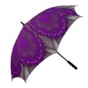 fantasy-flowers in harmony  in lilac Golf Umbrellas View2