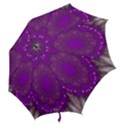 fantasy-flowers in harmony  in lilac Hook Handle Umbrellas (Large) View2