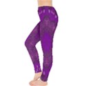 fantasy-flowers in harmony  in lilac Leggings  View3