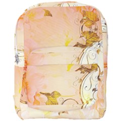 Wonderful Floral Design In Soft Colors Full Print Backpack