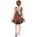 Awesome Steampunk Horse With Wings Kids  Sleeveless Dress View2