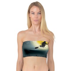 Halloween landscape Bandeau Top