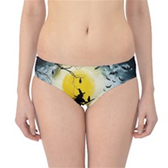 Halloween Landscape Hipster Bikini Bottoms by Valentinaart