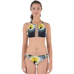 Halloween Landscape Perfectly Cut Out Bikini Set