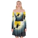 Halloween landscape Off Shoulder Skater Dress View1