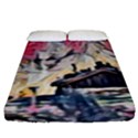 Modern abstract painting Fitted Sheet (King Size) View1