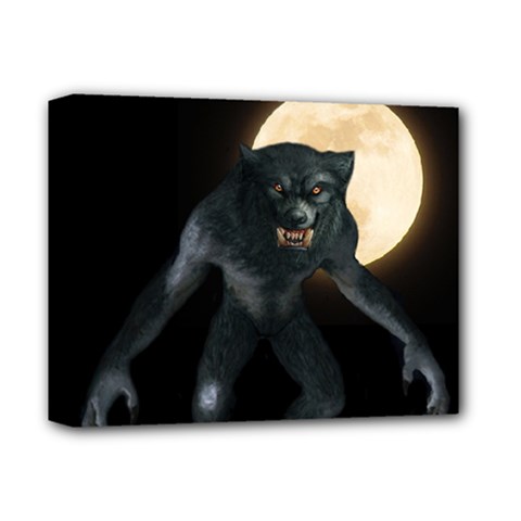 Werewolf Deluxe Canvas 14  X 11  by Valentinaart