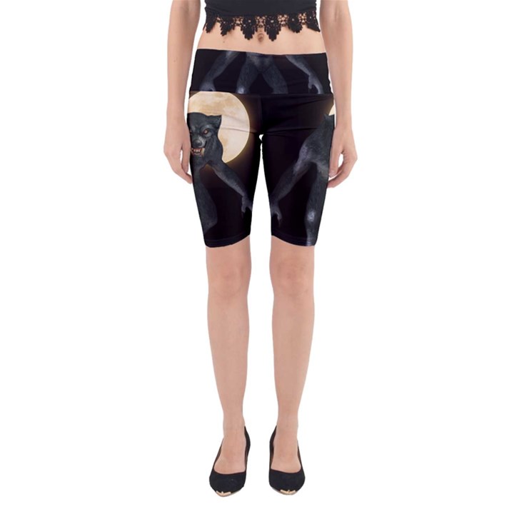 Werewolf Yoga Cropped Leggings