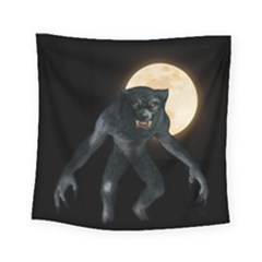 Werewolf Square Tapestry (small) by Valentinaart