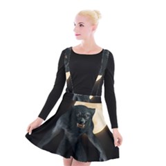 Werewolf Suspender Skater Skirt by Valentinaart