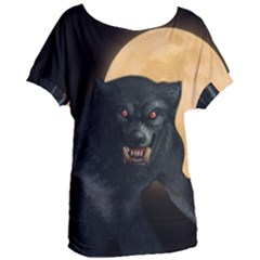 Werewolf Women s Oversized Tee