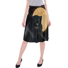 Werewolf Midi Beach Skirt by Valentinaart