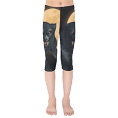 Werewolf Kids  Capri Leggings 