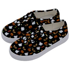 Halloween Pattern Kids  Classic Low Top Sneakers