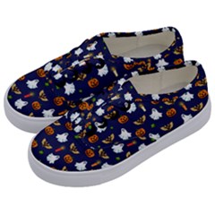 Halloween Pattern Kids  Classic Low Top Sneakers