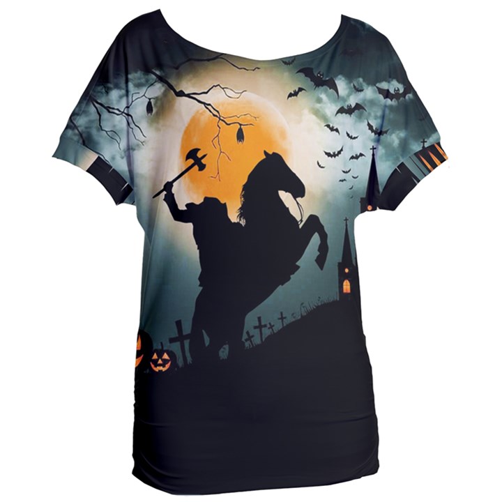 Headless Horseman Women s Oversized Tee