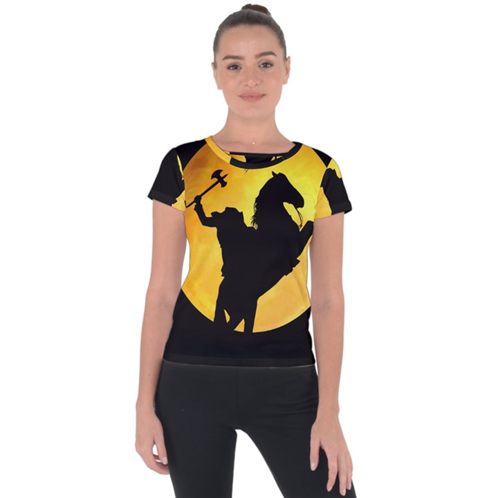 Headless Horseman Short Sleeve Sports Top 