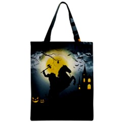 Headless Horseman Zipper Classic Tote Bag by Valentinaart