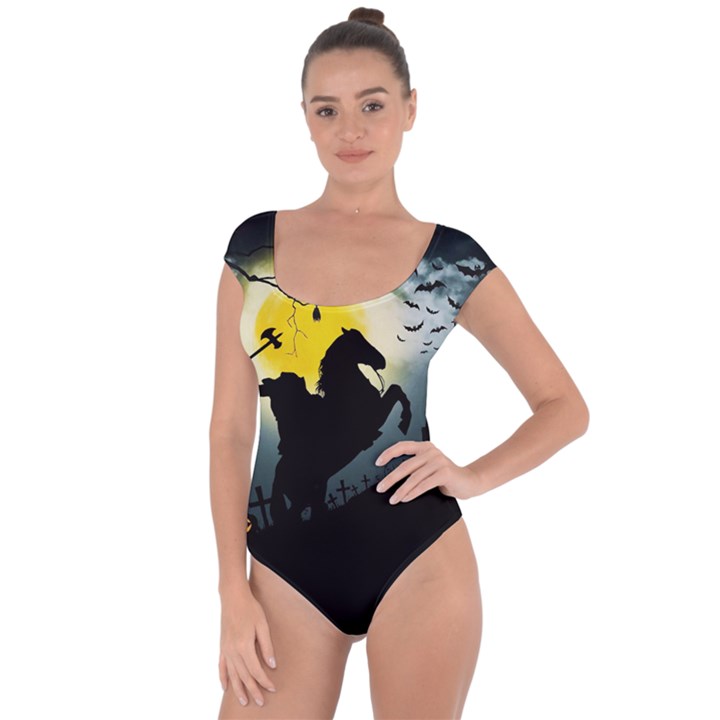 Headless Horseman Short Sleeve Leotard 