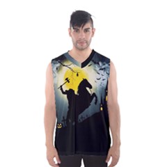 Headless Horseman Men s Basketball Tank Top by Valentinaart