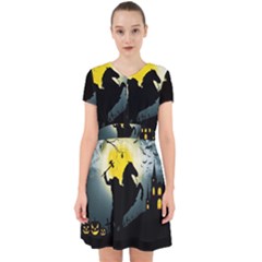 Headless Horseman Adorable In Chiffon Dress