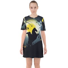 Headless Horseman Sixties Short Sleeve Mini Dress