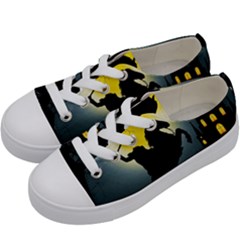 Headless Horseman Kids  Low Top Canvas Sneakers