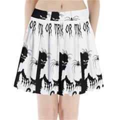 Halloween Pleated Mini Skirt by Valentinaart