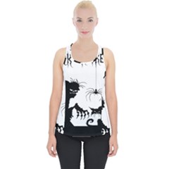 Halloween Piece Up Tank Top