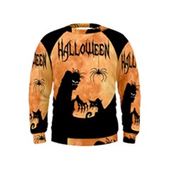 Halloween Kids  Sweatshirt by Valentinaart